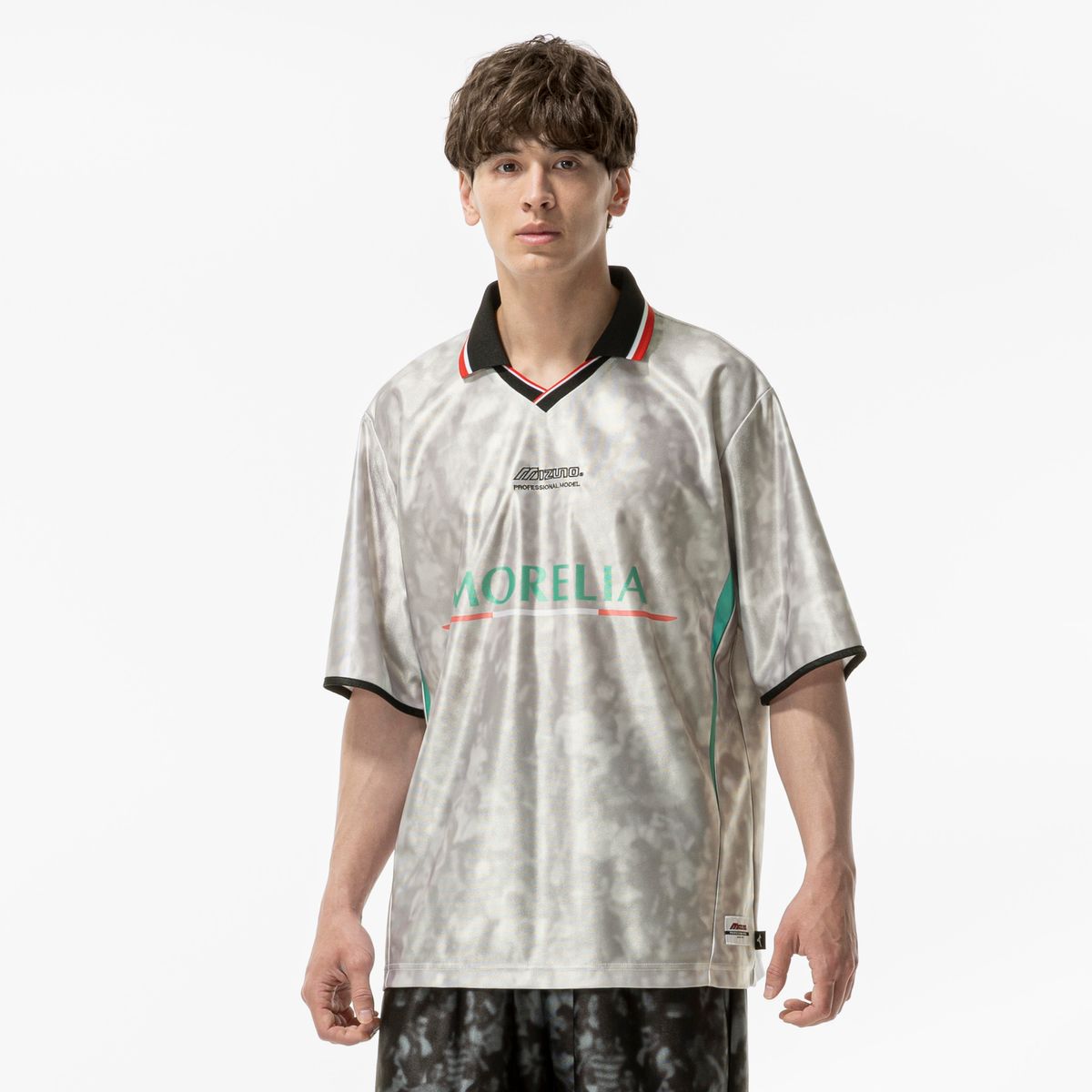 Camisa de Futebol Mizuno Morelia Classic Tee HS Masculina EG Branco