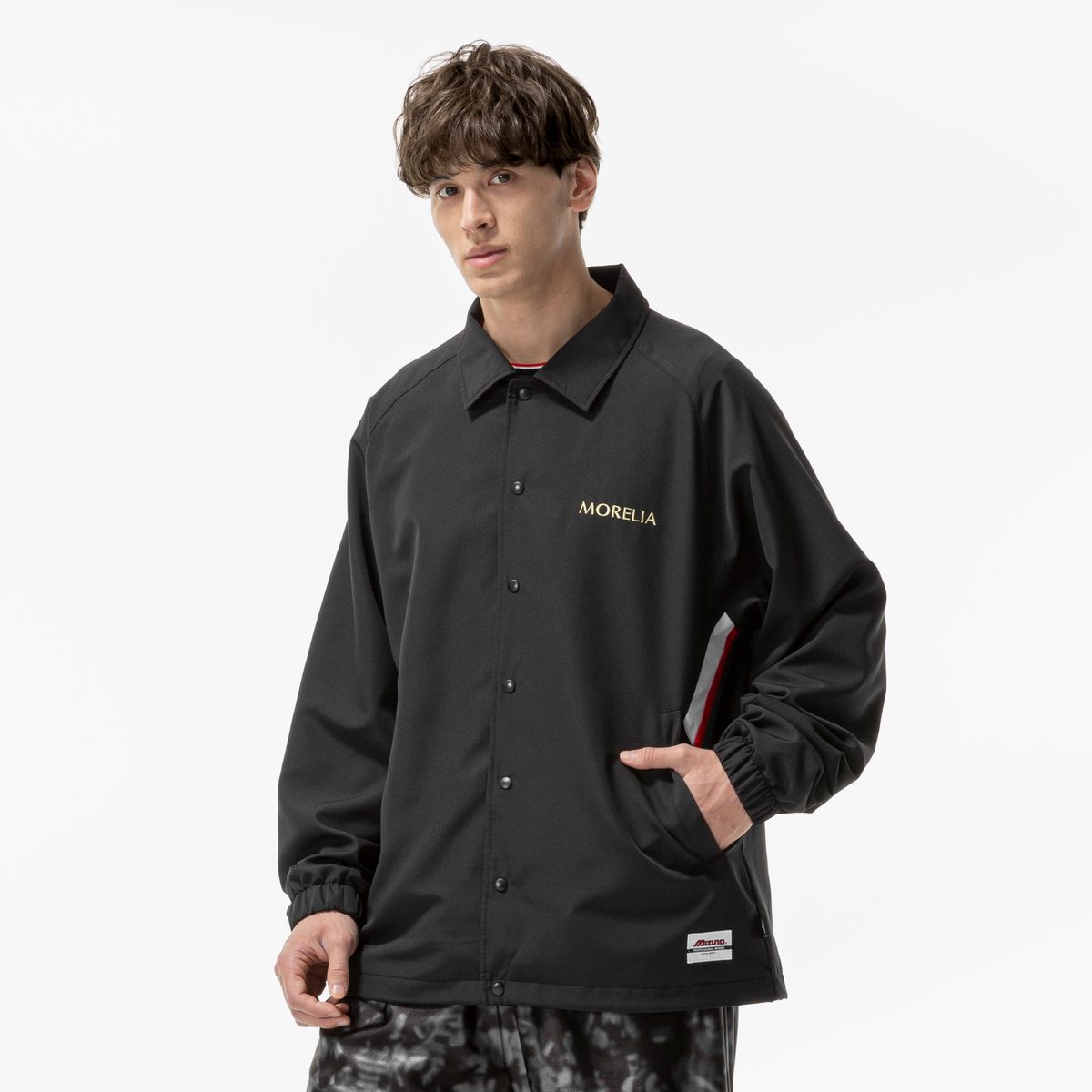 Jaqueta Mizuno Morelia Woven Masculina G Preto