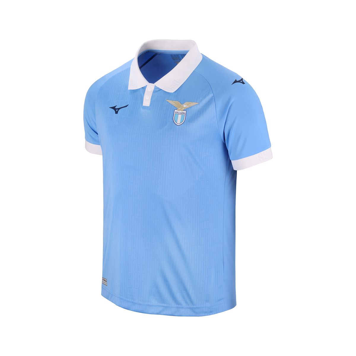 Camisa de Futebol Mizuno Home Jersey Lazio Masculina GG Azul