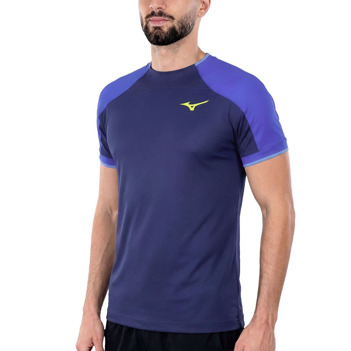 Camiseta Mizuno Stargazer Shadow Graphic Masculina P Azul