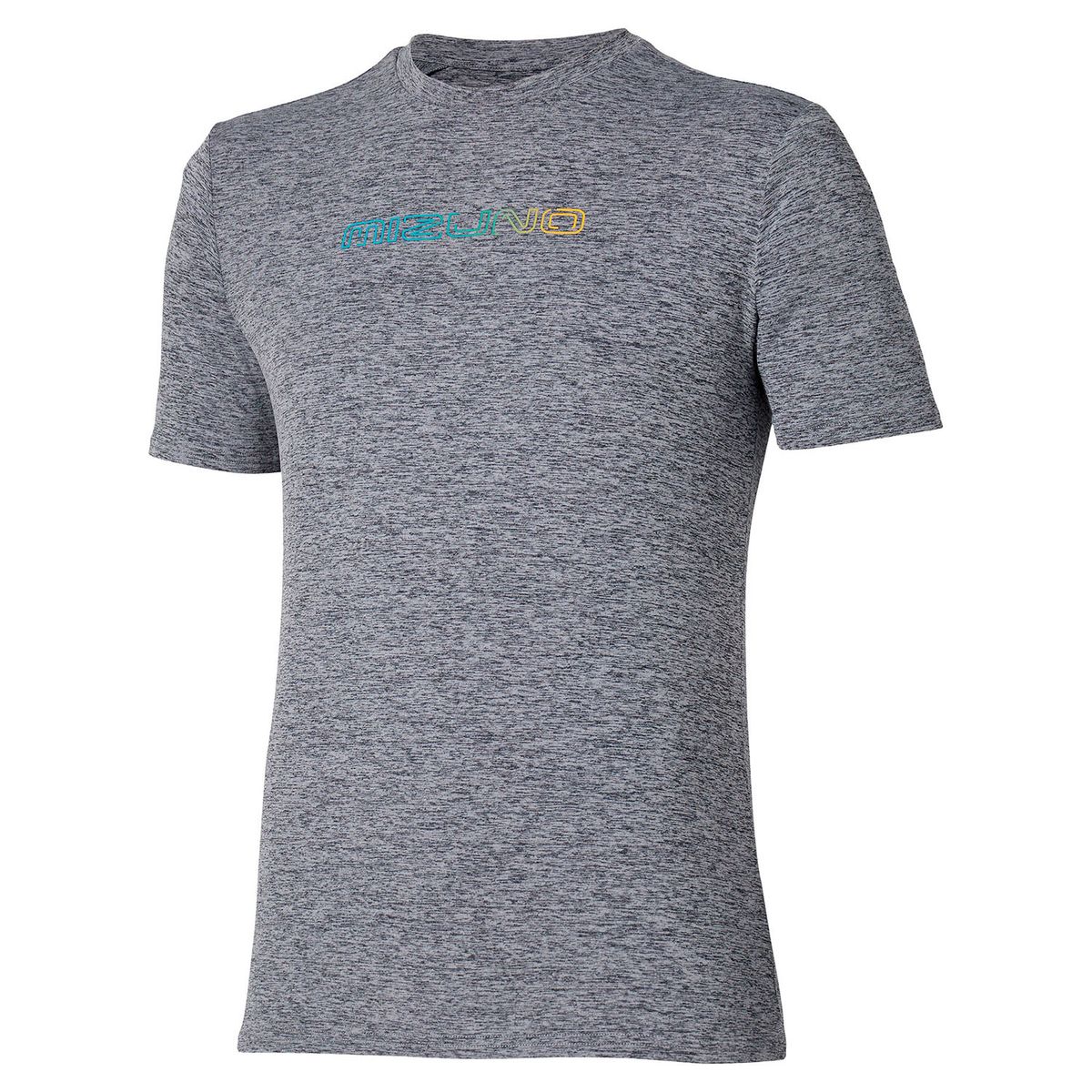 Camiseta de Corrida Mizuno Core Masculina P Cinza