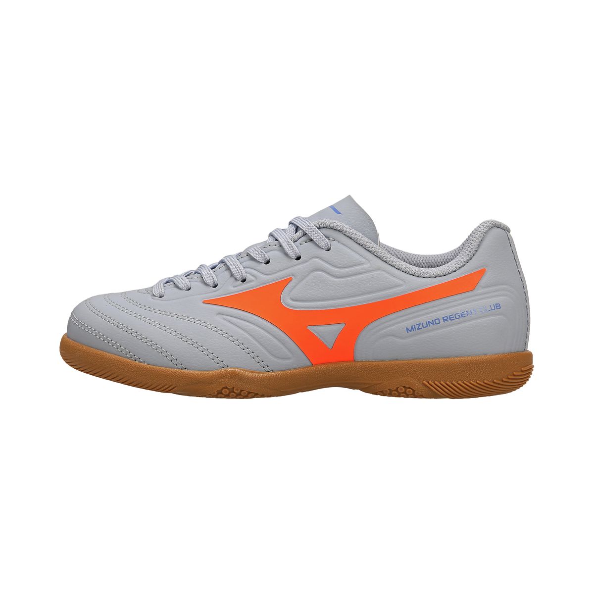 Chuteira Futsal Mizuno Regent IN Junior 34 Azul