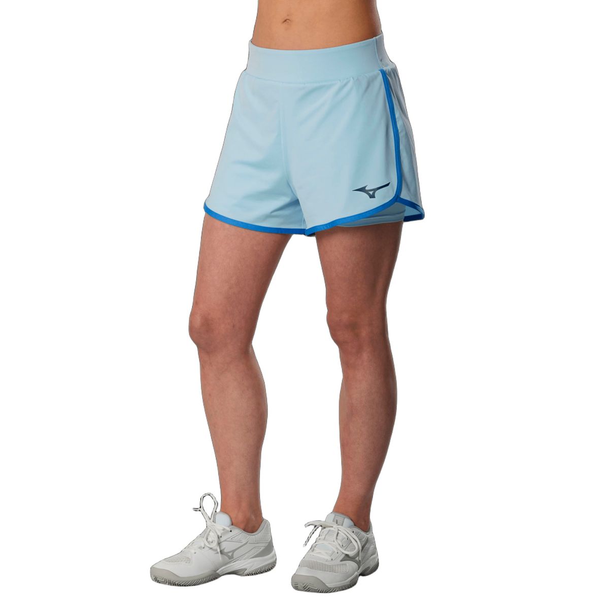 Short de Tennis Mizuno Flex Feminino P Azul